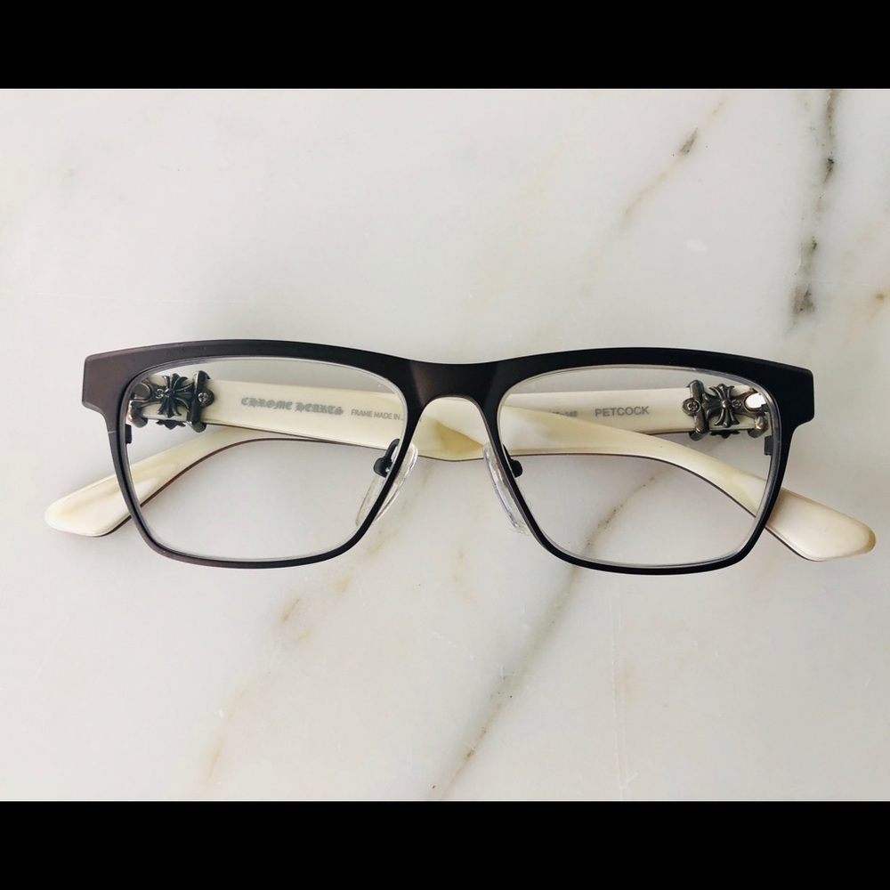 Chrome Hearts Petcock eyeglasses 146, tortouise